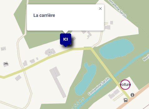 Localisation du tournoi