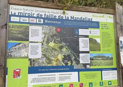 11 avril 2026 – Sortie géologique : le miroir de faille à la Balme de Sillingy